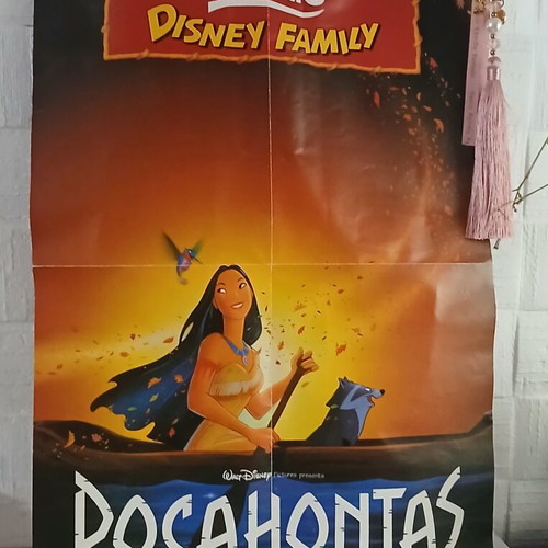 Ποκαχόντας Disney συλλεκτική αφίσα 1995 μεταχειρισμένη