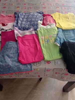 Girls' clothing pack size 6-8