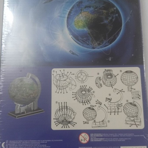 3D Puzzle Globe Model new, sealed