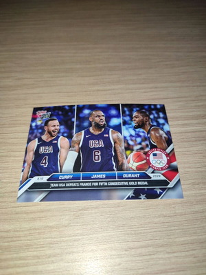 Κάρτα NBA Curry James Durant Triple καινούργια από Ολυμπιακούς 2024