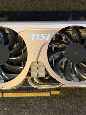 Κάρτα γραφικών MSI N560GTX-Ti Twin Frozr II OC σαν καινούργιο