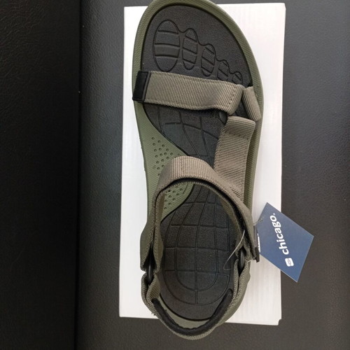 Chicago sandals new, adjustable straps, khaki color