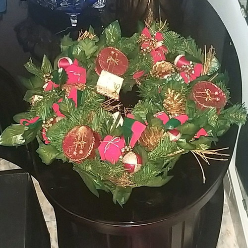 Christmas wreath new, diameter 40cm