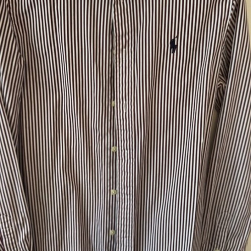 Ralph Lauren women's shirt like new, XS, white and purple