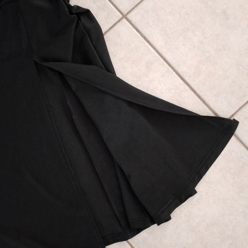 BSB black maxi skirt with slits like new, size M