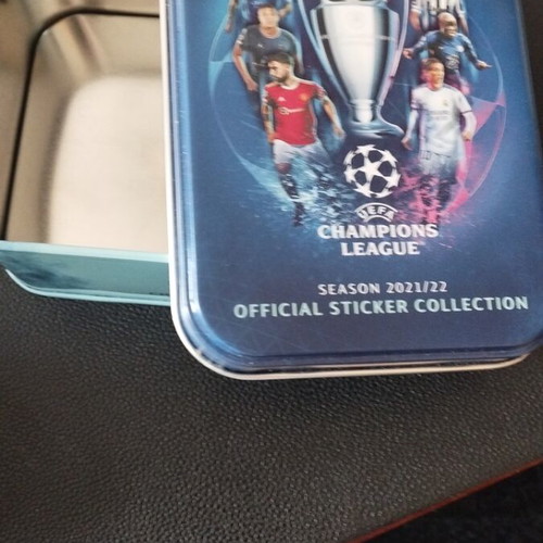 Champions League metal box 2021/22 like new, Topps