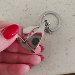 Keychain silver like new, quite light