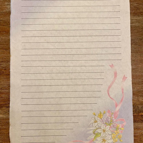 Vintage stationery set used from the 1990s