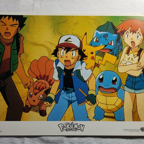 Pokémon The First Movie paper movie posters like new
