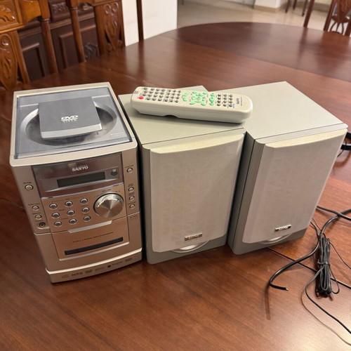 Sanyo radio CD player DVD player tape player used Dolby Atmos