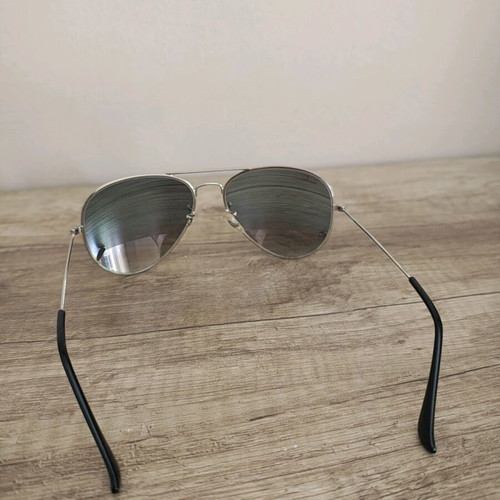 Ray Ban 3025 003/3F 6214 sunglasses used, turquoise and silver