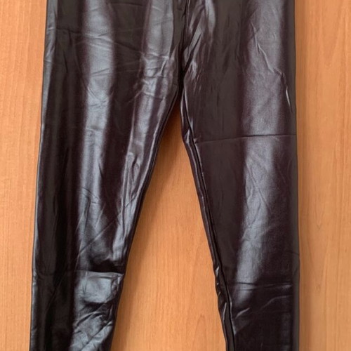 Warm leggings new, black