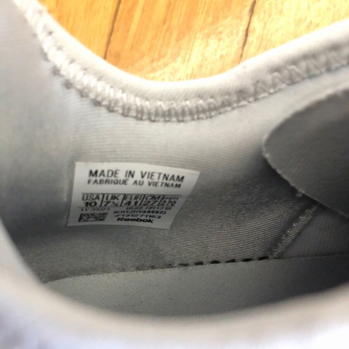 Reebok Zig athletic shoes like new, gray, size 41