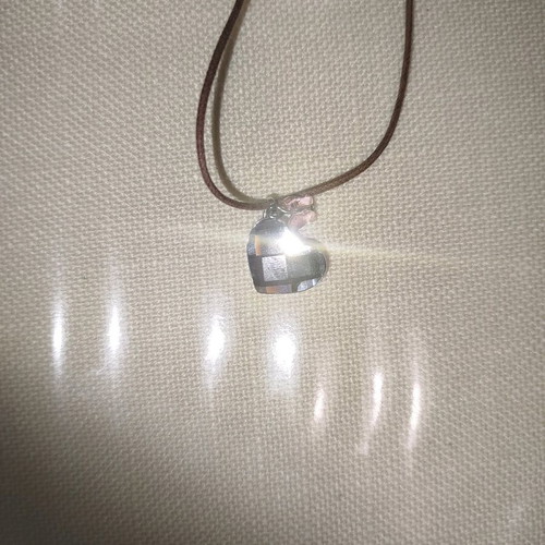 Swarovski heart necklace like new