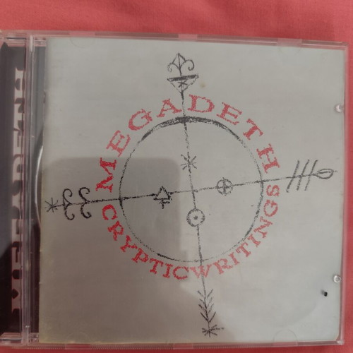 Megadeth Cryptic Writings CD like new, metal