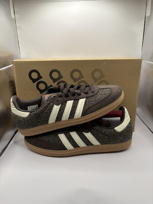 Adidas Samba x Harris Tweed women's sneakers size 40 new