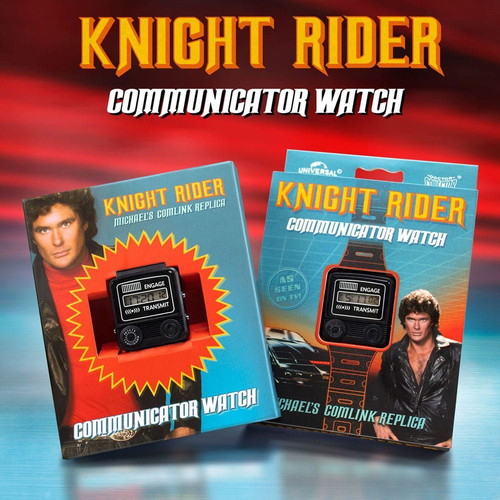 Doctor Collector Knight Rider K.I.T.T. Communicator Watch replica new