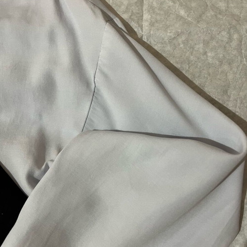 White shirt with black bustier detail like new, size 38