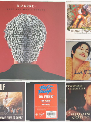 CD singles new, pack of 6