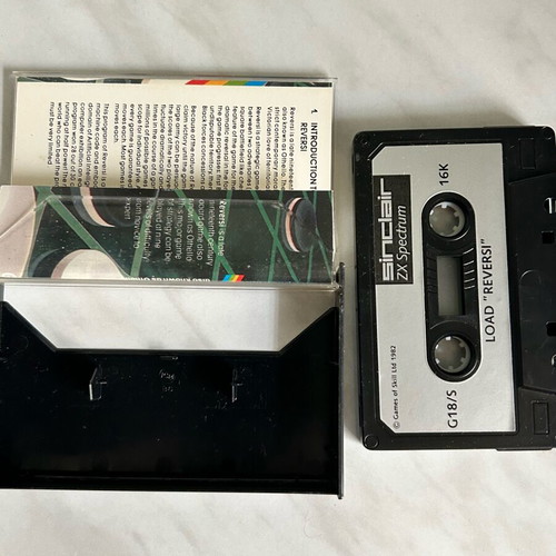 Spectrum Reversi cassette used in good condition