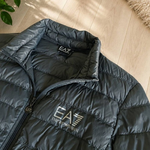 EA7 Emporio Armani puffer jacket, grey, size L