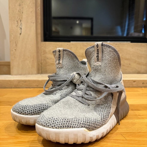 Adidas Tubular X PK like new, size 42, white and gray