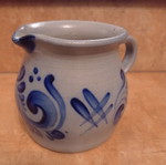 Ceramic jug used with design