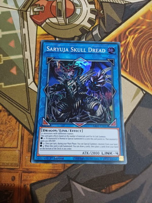 Saryuja Skull Dread RA05 Super Rare κάρτα σαν καινούργιο