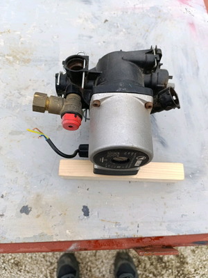 Riello circulator pump used for gas boiler