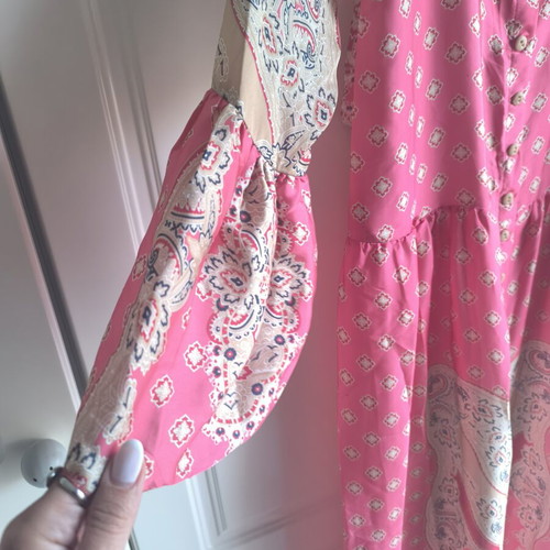 Silk Nidodileda dress like new, colorful