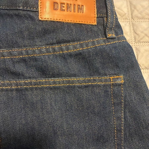 Sezane Indigo Tall Jeans Size 33 New