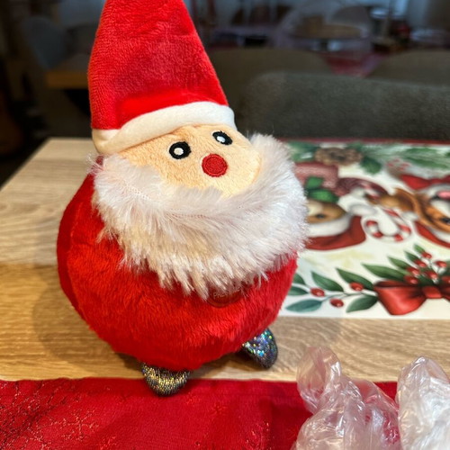 Christmas assorted items new with Santa Claus costume set