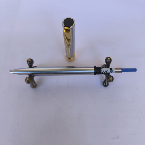 Aurora Magellano Gun pen like new, stainless steel, made in Italy