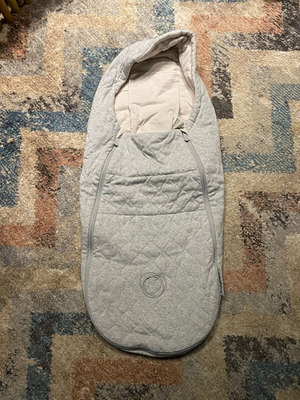 Bugaboo Footmuff Stroller Sleeping Bag Like New Grey