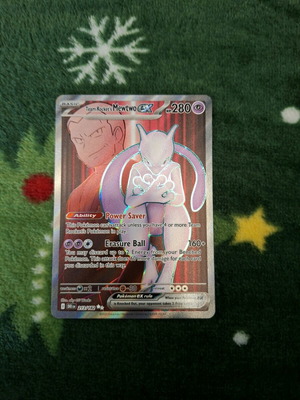 Yeams Rockets Mewtwo ex κάρτα Pokemon full art καινούργιο