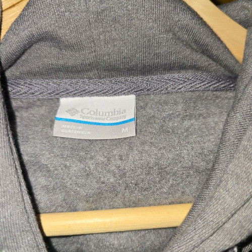 Columbia fleece hoodie size M like new, gray