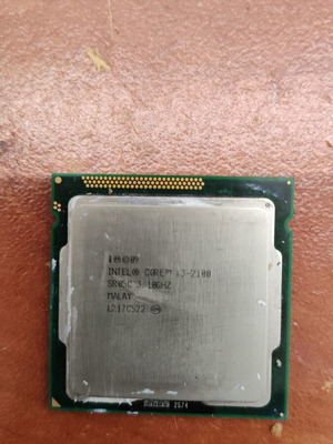 Intel i3-2100 CPU used in excellent condition