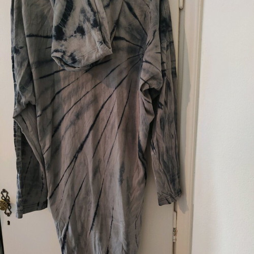 Tie dye dress like new, Urban Classics, XL, black gray