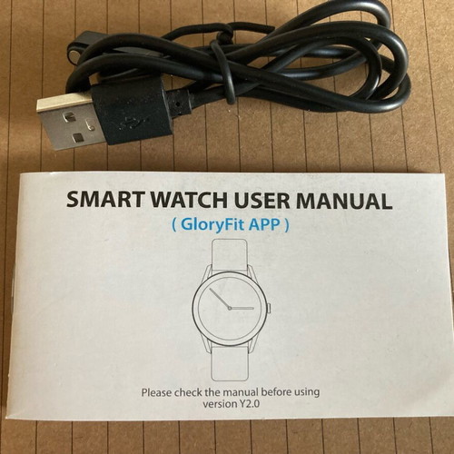 Smartwatch with metal strap like new