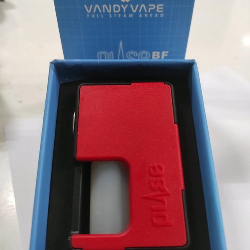 Vandyvape Pulse mech mod red new 18650-20700