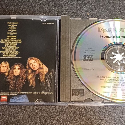 Iron Maiden No Prayer For The Dying CD used, metal