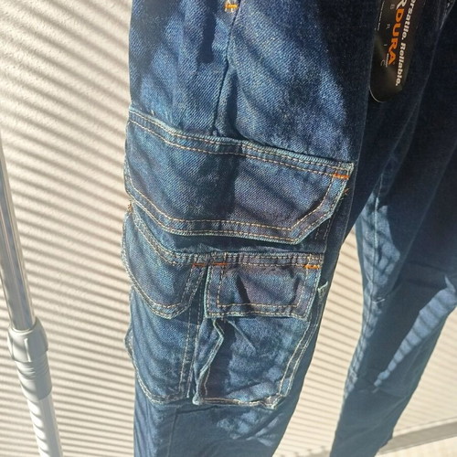 Εργασιακά καρό τζιν New Star Cordura καινούργια, μέγεθος L