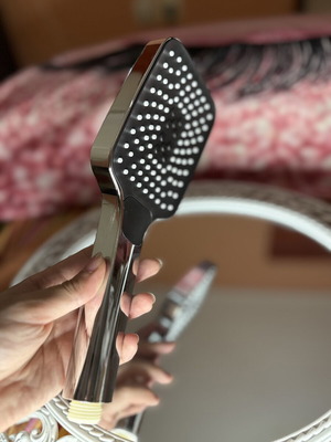 Shower Head metallic design, like new