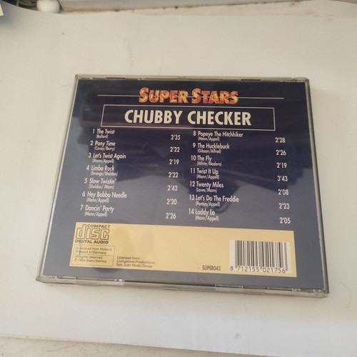 Chubby Checker Super Stars CD like new, rock