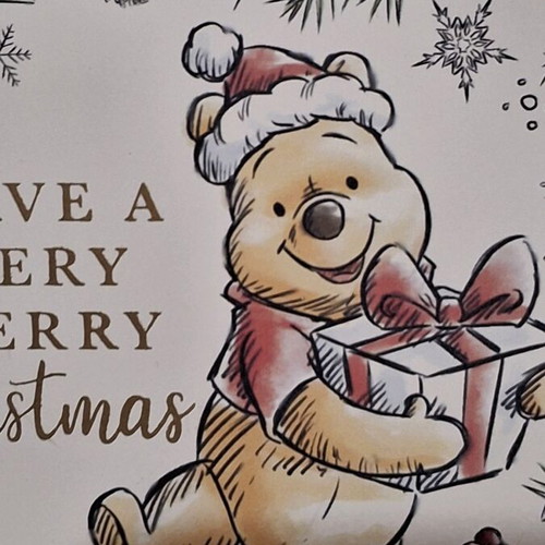 Disney Winnie the Pooh Christmas Tree Topper like new