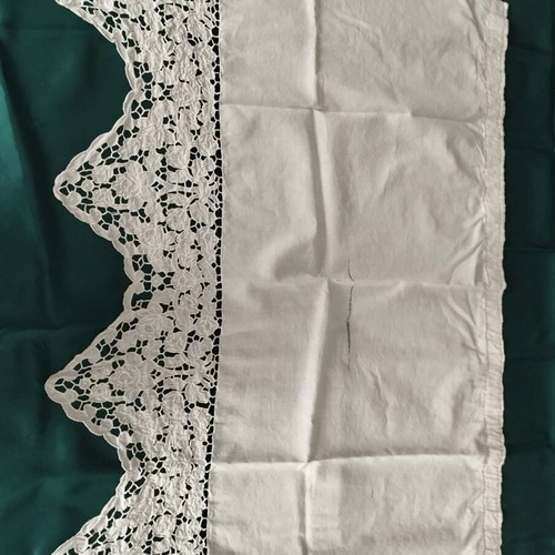 Handmade curtain used 98x73 with stain