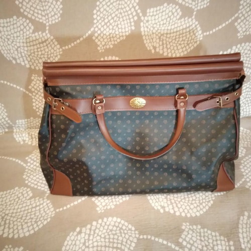 Leather Travel Bag from Eco Leather, New, Brown, 50x30x40 cm
