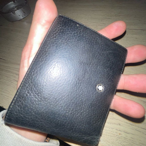 Mont Blanc Classic wallet like new, black