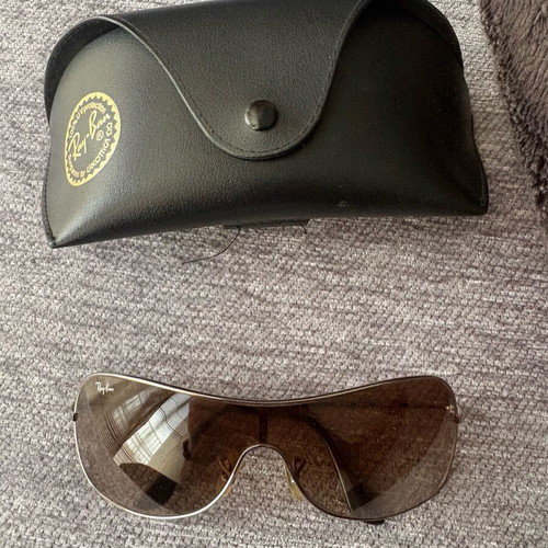 Ray Ban sunglasses brown like new, size extra small
