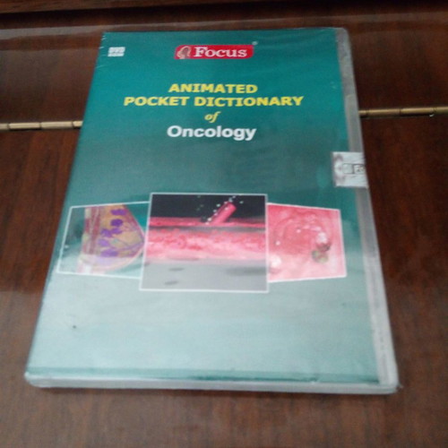 Animated Pocket Dictionary of Oncology electronic book on DVD like new
